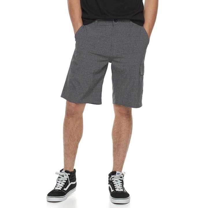 Men's Vans Loads 4-way Stretch Cargo Shorts, Size: 36, Black