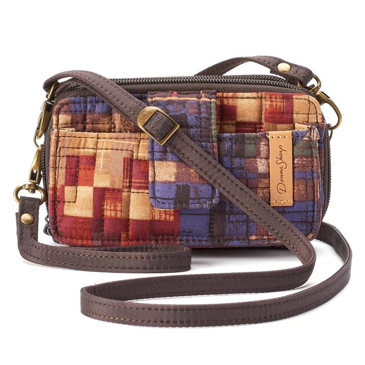Donna Sharp Missy Crossbody Convertible Wallet - Style 26065, Women's, Multicolor
