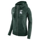 Women's Nike Michigan State Spartans Gym Vintage Hoodie, Size: Xxl, Green