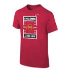 Boys 8-20 Nike Iowa State Cyclones Football Tee, Size: L 14-16, Red