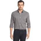 Men's Van Heusen Traveler Stretch Classic-fit No-iron Button-down Shirt, Size: Small, Med Beige
