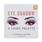Academy Of Colour 9 Shade Prismatic Eyeshadow Palette, Multicolor