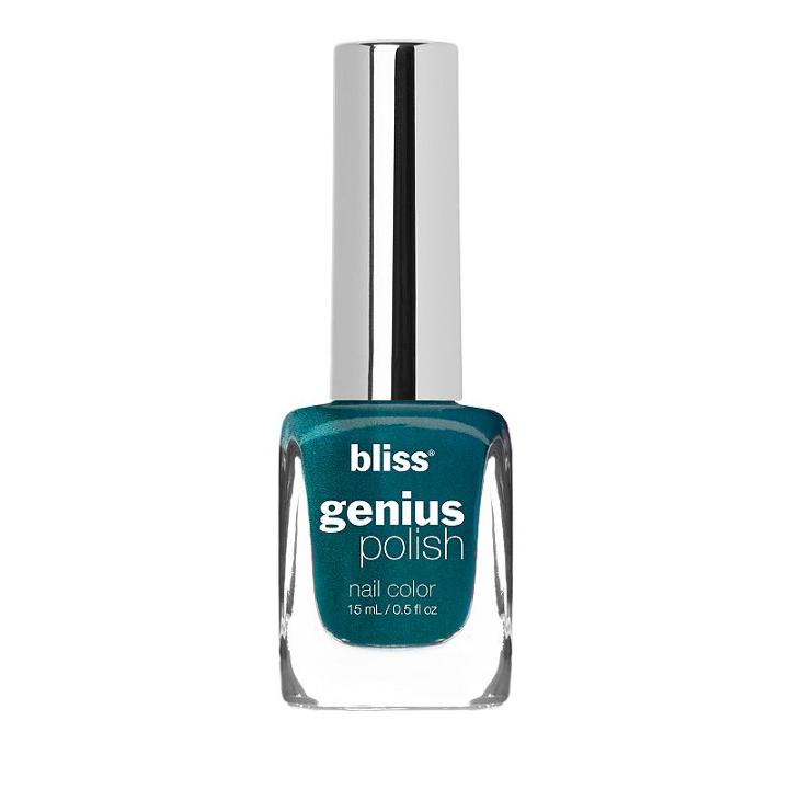 Bliss Genius Nail Polish - 2 Peacocks In A Pod, Blue