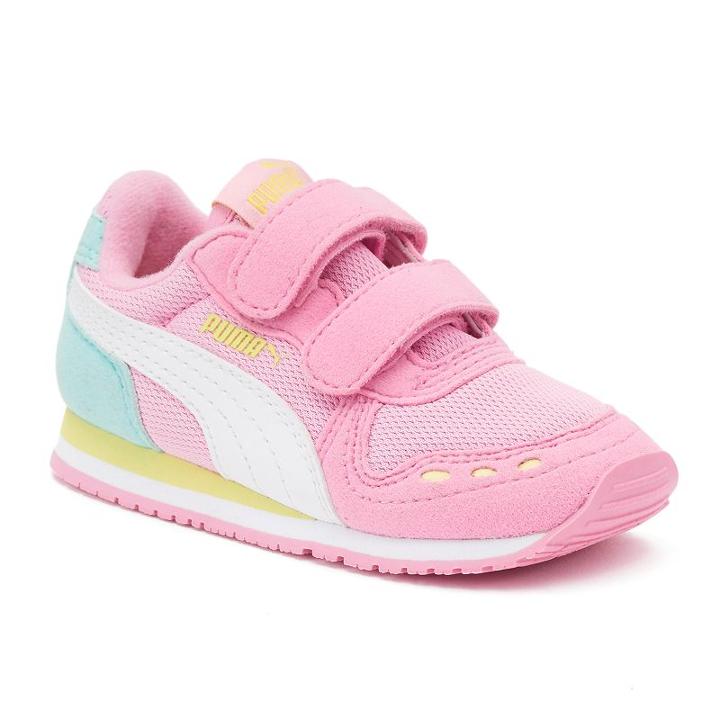 Puma Cabana Racer Toddler Girls' Shoes, Girl's, Size: 7 T, Pink Other