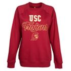 Women's Usc Trojans Howell Crew Sweatshirt, Size: Large, Red Other