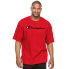 Big & Tall Champion Modern-fit Logo Tee, Men's, Size: 3xl Tall, Red (scarlet)