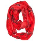 Tampa Bay Buccaneers Sheer Infinity Scarf, Women's, Red