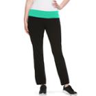 Juniors' Plus Size So&reg; Skinny Bootcut Yoga Pants, Girl's, Size: 3xl, Med Green