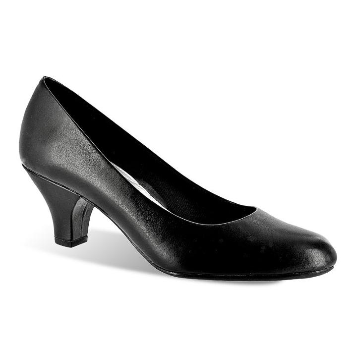 Easy Street Fabulous Women's Dress Heels, Size: Medium (9.5), Black
