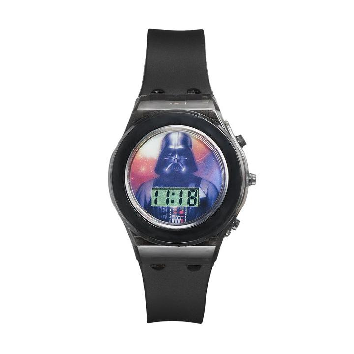 Star Wars Darth Vader Boys' Digital Light-up Watch, Boy's, Black
