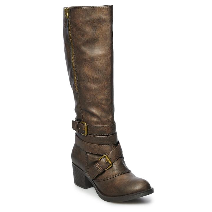 So&reg; Quince Women's Knee High Boots, Size: Medium (6), Brown