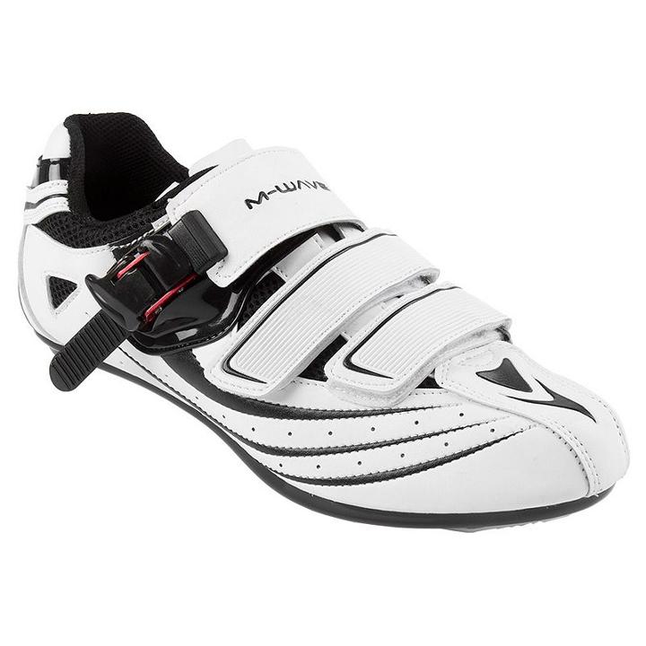 M-wave R1 Road Bike Shoe, Men's, Size: 10, White