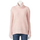 Juniors' Pink Republic Turtleneck Sweater, Girl's, Size: Medium, Blue Other