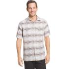 Men's Van Heusen Classic-fit Oasis Crosshatch Button-down Shirt, Size: Xxl, Med Beige