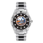 Men's Game Time New York Islanders Heavy Hitter Watch, Silver