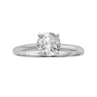 Round-cut Diamond Solitaire Engagement Ring In 14k White Gold (3/4 Ct. T.w.), Women's, Size: 6