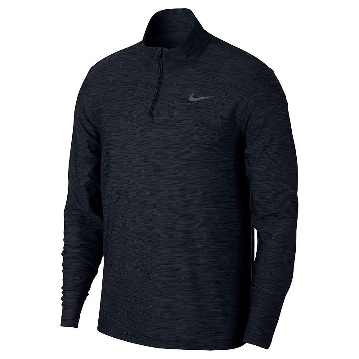 Men's Nike Breathable Quarter-zip Pullover Top, Size: Xxl, Grey (charcoal)