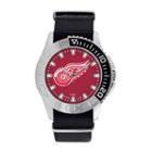 Game Time, Men's Detroit Red Wings Starter Watch, Black