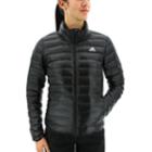 Women's Adidas Outdoor Varilite Solid Down-fill Puffer Jacket, Size: Large, Black
