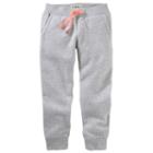 Girls 4-12 Oshkosh B'gosh&reg; Solid Knit Pants, Size: 6, Light Grey