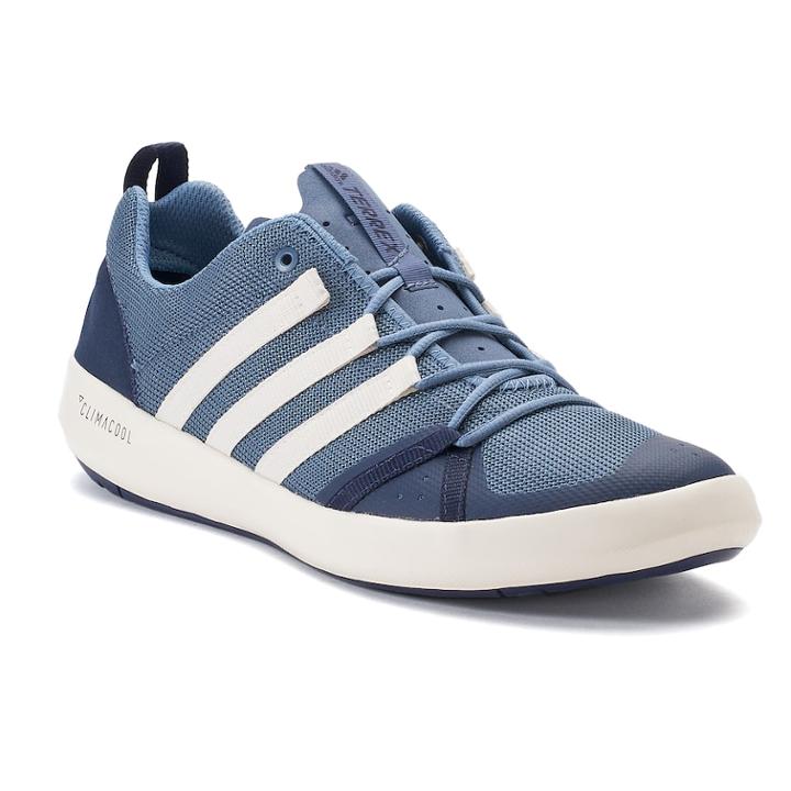 Adidas Outdoor Terrex Climacool Boat Men's Water Shoes, Size: 9.5, Grey