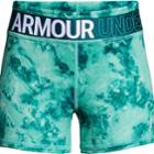Girls 7-16 Under Armour Heatgear Printed Shorty Shorts, Size: Small, Purple