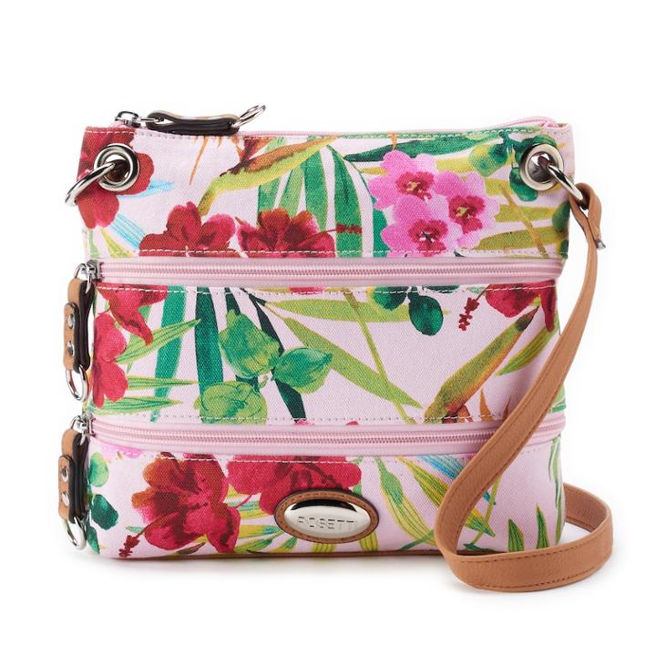 Rosetti Demi Floral Mini Crossbody Bag, Women's, Pink