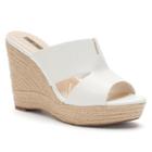 Jennifer Lopez Suri Women's Espadrille Wedge Sandals, Size: 9.5, White