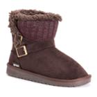 Muk Luks Alyx Women's Winter Boots, Size: 8, Brown