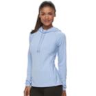 Women's Fila Sport&reg; Raglan Fleece Hoodie, Size: Xl, Light Blue