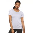 Women's Tek Gear&reg; Performance Base Layer Tee, Size: Large, Light Grey