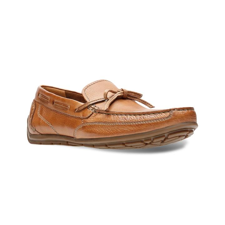 Clarks Benero Edge Men's Loafers, Size: Medium (8), Lt Brown