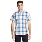 Men's Izod Cool Fx Breeze Classic-fit Plaid Casual Button-down Shirt, Size: Medium, White