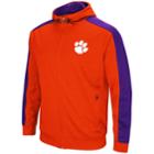 Men's Clemson Tigers Setter Full-zip Hoodie, Size: Xl, Drk Orange