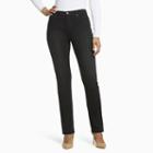 Women's Gloria Vanderbilt Willow Straight-leg Jeans, Size: 14 Avg/reg, Grey (charcoal)