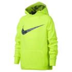 Boys 8-20 Nike Therma Hoodie, Size: Small, Drk Yellow