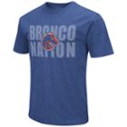 Men's Boise State Broncos Motto Tee, Size: Large, Blue (navy)