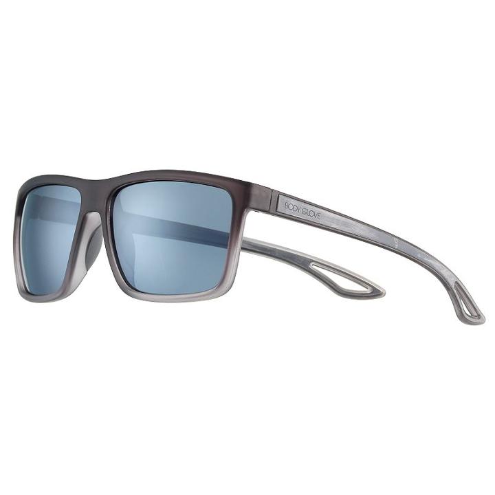 Men's Body Glove Polarized Square Sunglasses, Grey