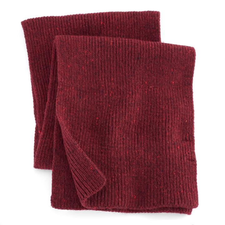 Men's Urban Pipeline&reg; Flecked Scarf, Dark Red