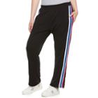 Madden Nyc Juniors' Plus Size Striped Track Pants, Girl's, Size: 1xl, Oxford
