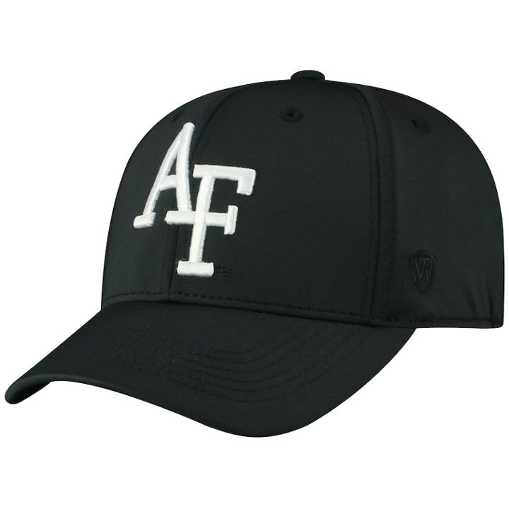 Adult Top Of The World Air Force Falcons Tension Cap, Men's, Black