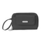 Women's Baggallini Rfid Blocking Wrist Wallet, Grey (charcoal)