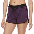 Women's Tek Gear&reg; Exposed Elastic Shorts, Size: Large, Med Purple