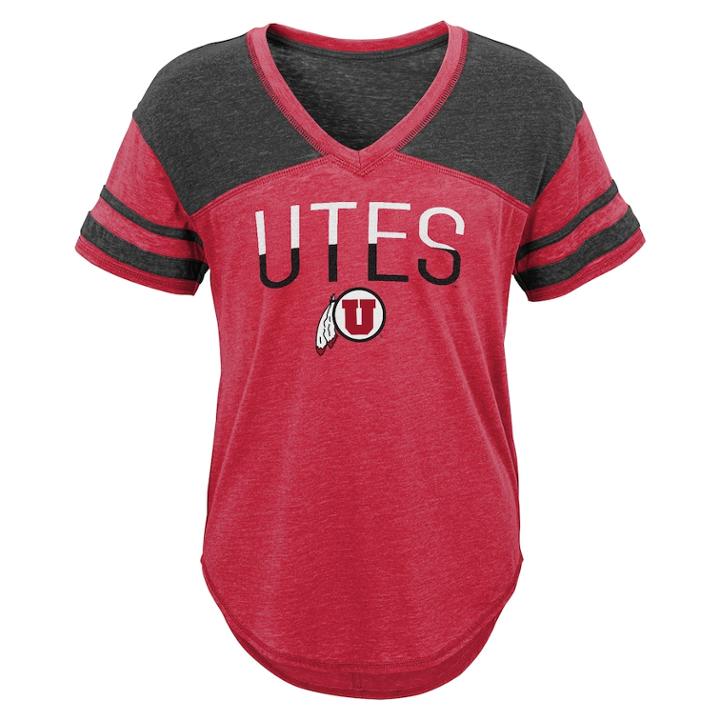 Juniors' Utah Utes Traditional Tee, Teens, Size: Medium, Dark Red