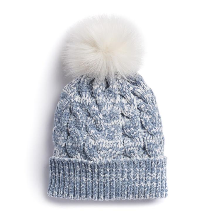 Women's Sonoma Goods For Life&trade; Chunky Cable-knit Beanie, Dark Blue