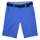 Boys 4-7 Chaps Flat-front Belted Shorts, Boy's, Size: 5, Blue Other