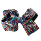 Girls 4-16 Jojo Siwa Rainbow Reversible Sequin Bow, Multicolor