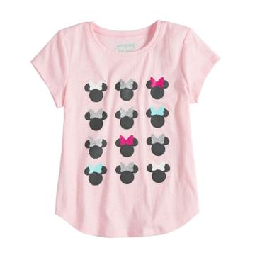 Disney's Minnie Mouse Girls 4-10 Graphic Tee By Disney/jumping Beans&reg;, Size: 6x, Light Pink