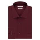 Big & Tall Van Heusen Flex-collar Dress Shirt, Men's, Size: 18 34/5b, Dark Red