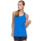 Women's Tek Gear&reg; Performance Strappy Racerback Tank, Size: Small, Blue (navy)